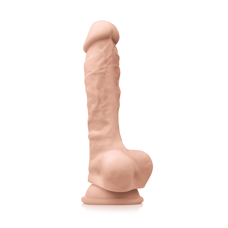 Colours Pleasures - 7" Dildo - White