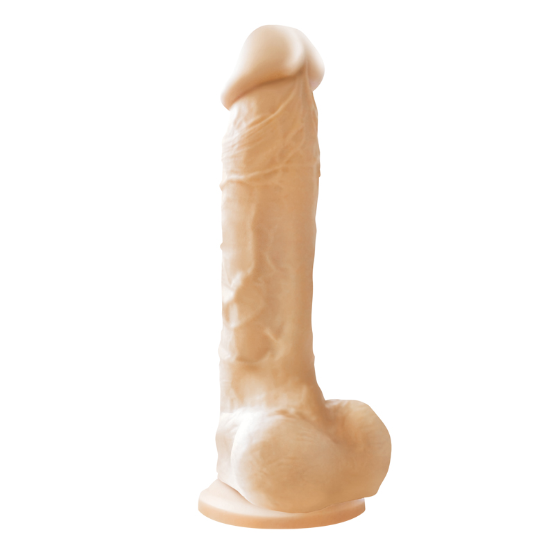 Colours - Pleasures - 8" Dildo - White