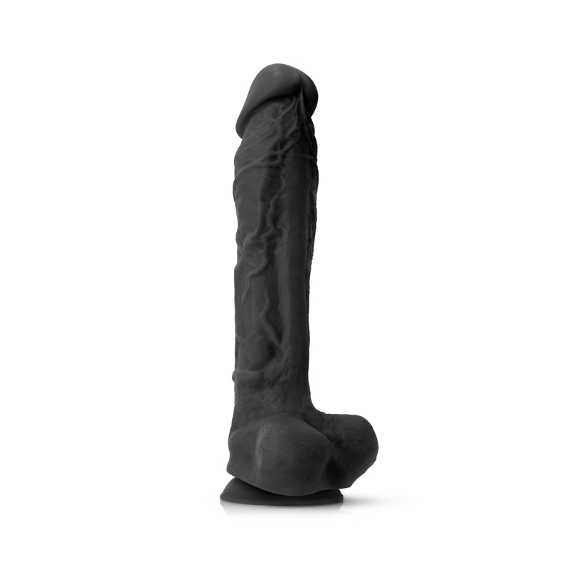 Colours - Pleasures - 10" Dildo - Black