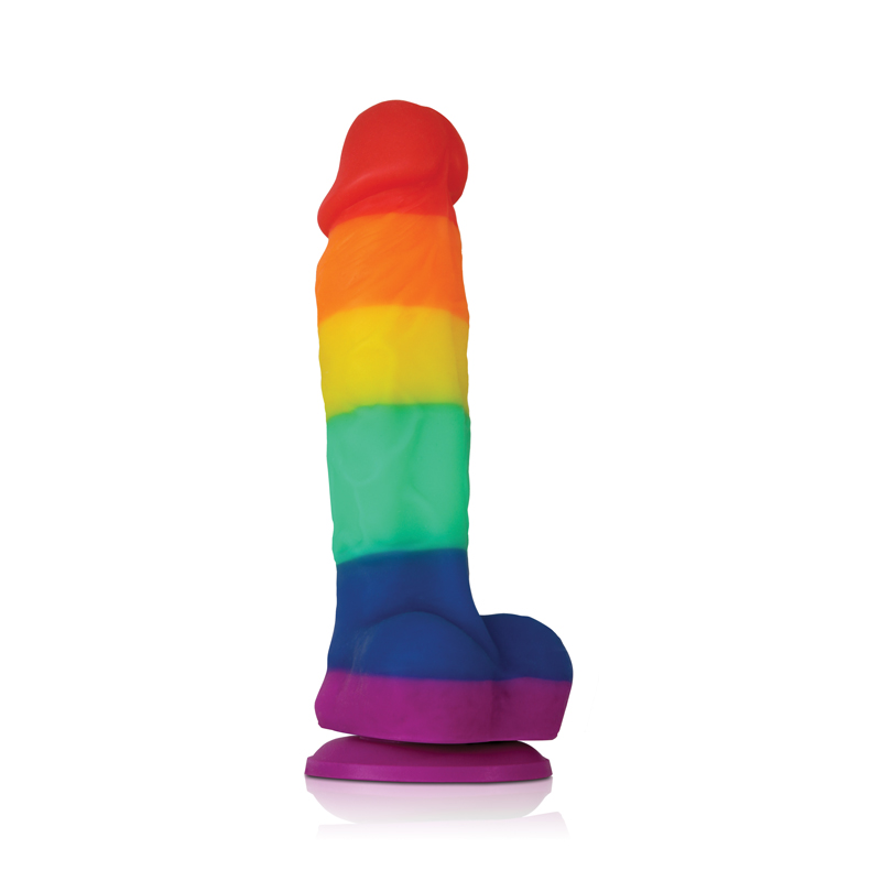 Colours - Pride Edition - 5" Dildo - Rainbow