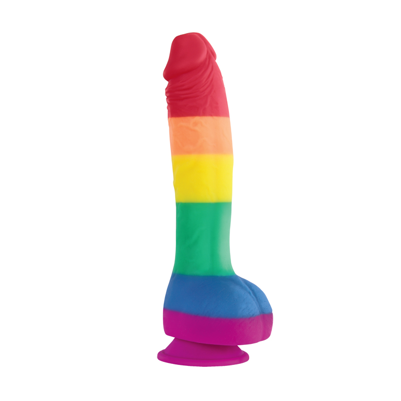 Colours - Pride Edition - 8" Dildo - Rainbow