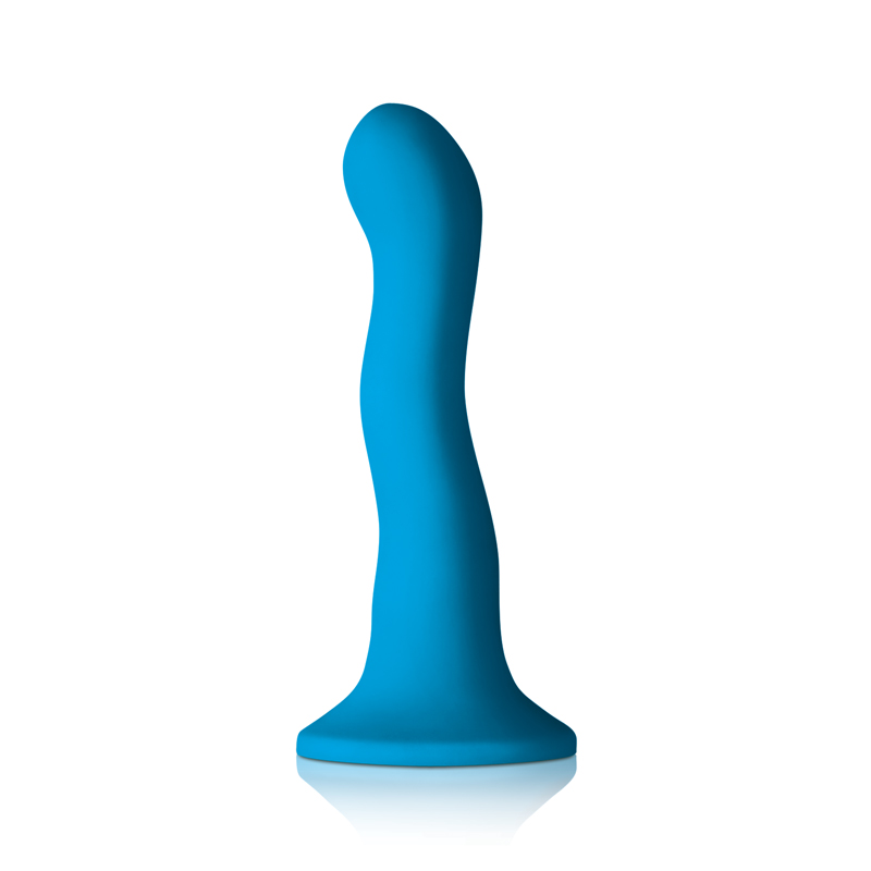 Colours - Wave - 6" Dildo - Blue