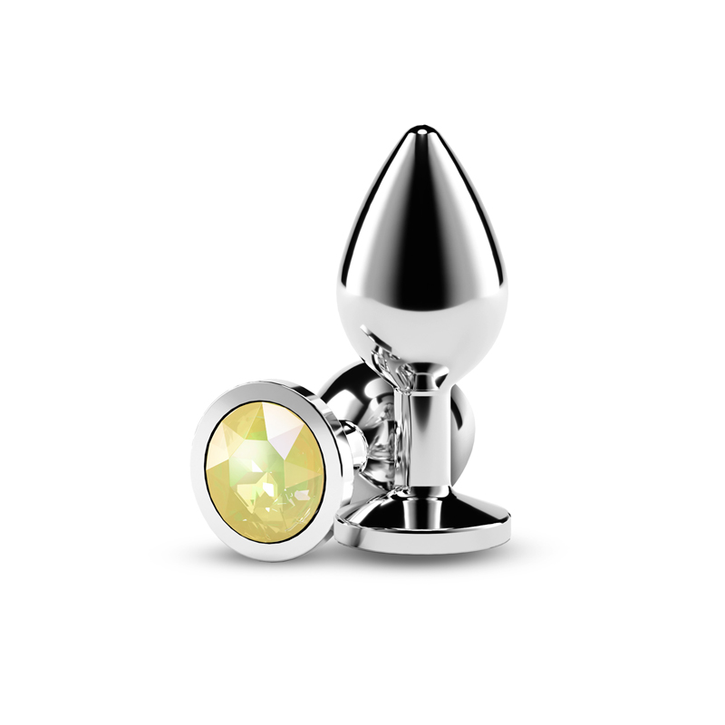 Rear Assets - Silver - Medium - Yellow Gem