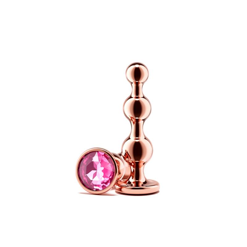 Rear Assets - Beads - Small - Rose Gold - Pink