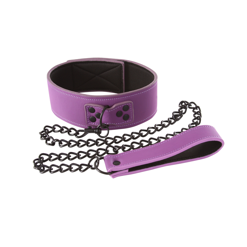 Lust Bondage - Collar - Purple