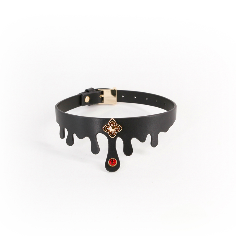 Hustler Taboo - Elvira Collar - Black