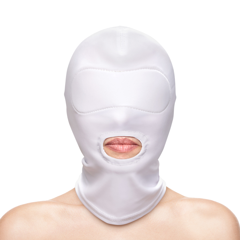 Hustler Taboo - Mouth Hood - White