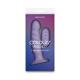 Colours - Ribbed - 6&quot; Vibrating - Purple