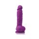 Colours - Pleasures - Vibrating - 5&quot; Dildo - Purple