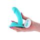 Colours - Curve - Vibrating - 5&quot; Dildo - Teal