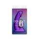 Colours - Curve - Vibrating - 6&quot; Dildo - Purple