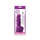 Colours Pleasures - 4&quot; Dildo - Purple