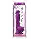 Colours Pleasures - 7&quot; Dildo - Purple