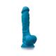 Colours Pleasures - 7&quot; Dildo - Blue