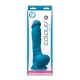Colours Pleasures - 7&quot; Dildo - Blue