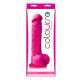 Colours - Pleasures - 8&quot; Dildo - Pink