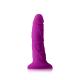 Colours - Pleasures - Thin 5 Dildo - Purple