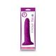 Colours - Pleasures - Thin 5 Dildo - Purple