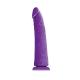 Colours - Pleasures - Thin 8&quot; Dildo - Purple