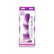 Colours - Pleasures - Yum Yum  7&quot; Dildo - Purple