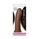 Colours - Dual Density - 7 Girth Dildo - Brown