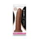 Colours - Dual Density - 7 Girth Dildo - Brown