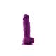 ColourSoft - 5&quot; Soft Dildo - Purple