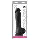 ColourSoft - 8&quot; Soft Dildo - Black