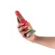 Colours - Stacked - 6&quot; Dildo - Red/Gold