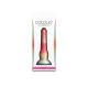 Colours - Stacked - 6&quot; Dildo - Red/Gold