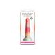 Colours - Stacked - 6&quot; Dildo - Red/Gold