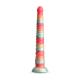 Colours - Stacked - 12&quot; Dildo - Red/Gold