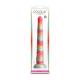 Colours - Stacked - 12&quot; Dildo - Red/Gold