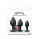 Glams - Groove - 3pc Kit - Black/Rainbow