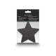 Pretty Pasties - Glitter Stars - Black/Gold - 2 Pair