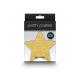 Pretty Pasties - Glitter Stars - Black/Gold - 2 Pair