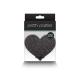 Pretty Pasties - Glitter Hearts - Black/Gold - 2 Pair