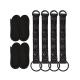 Sinful - Bed Restraint Straps - Black