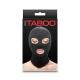 Hustler Taboo - Eyes & Mouth Hood - Black