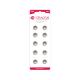 Dragon Batteries: 10pk Alkaline AG13/LR44